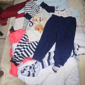 Huge Lot of Baby Clothes Vintage Mixed Various